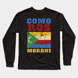 Flag of Comoros Long Sleeve T-Shirt